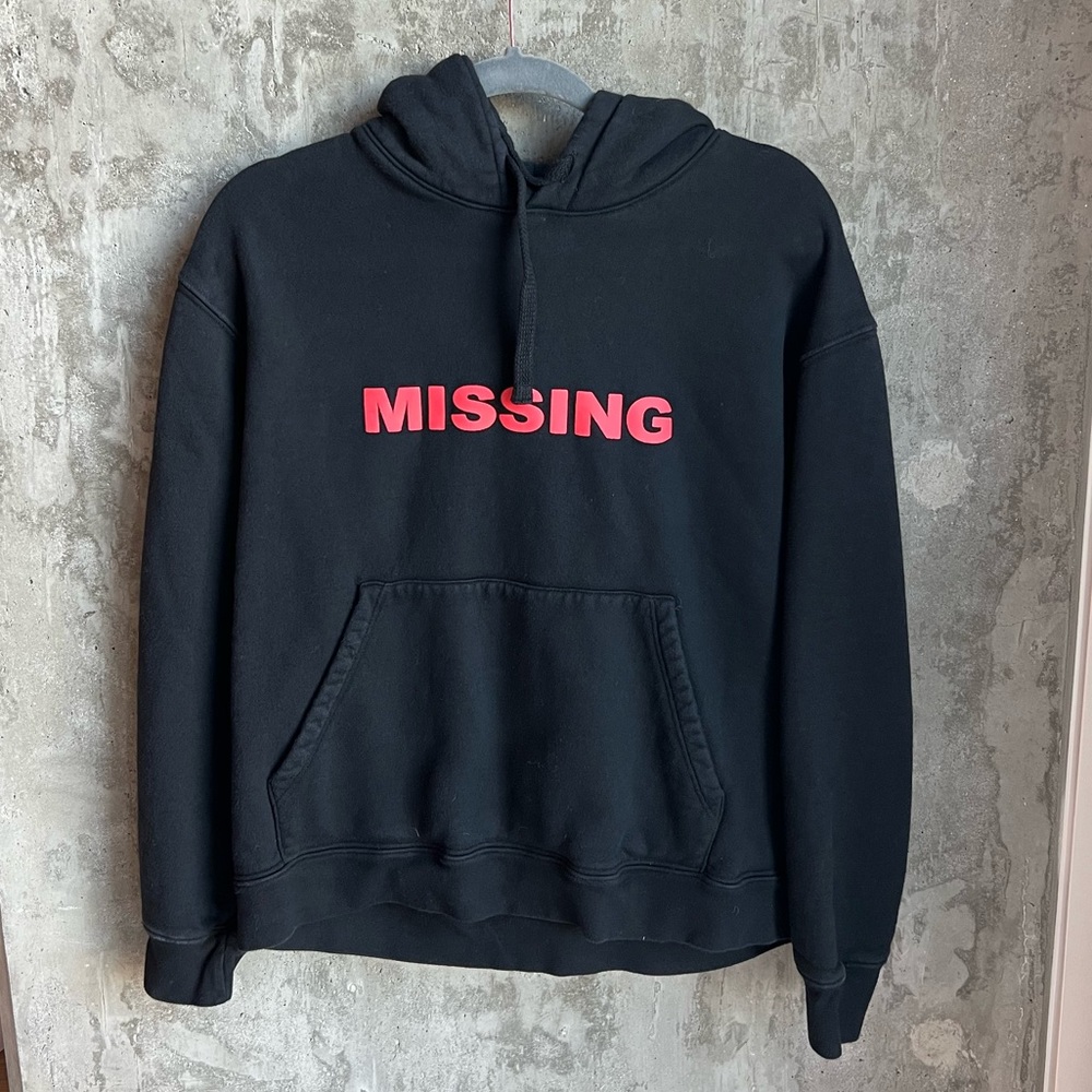UNIF Missing Hoodie in black